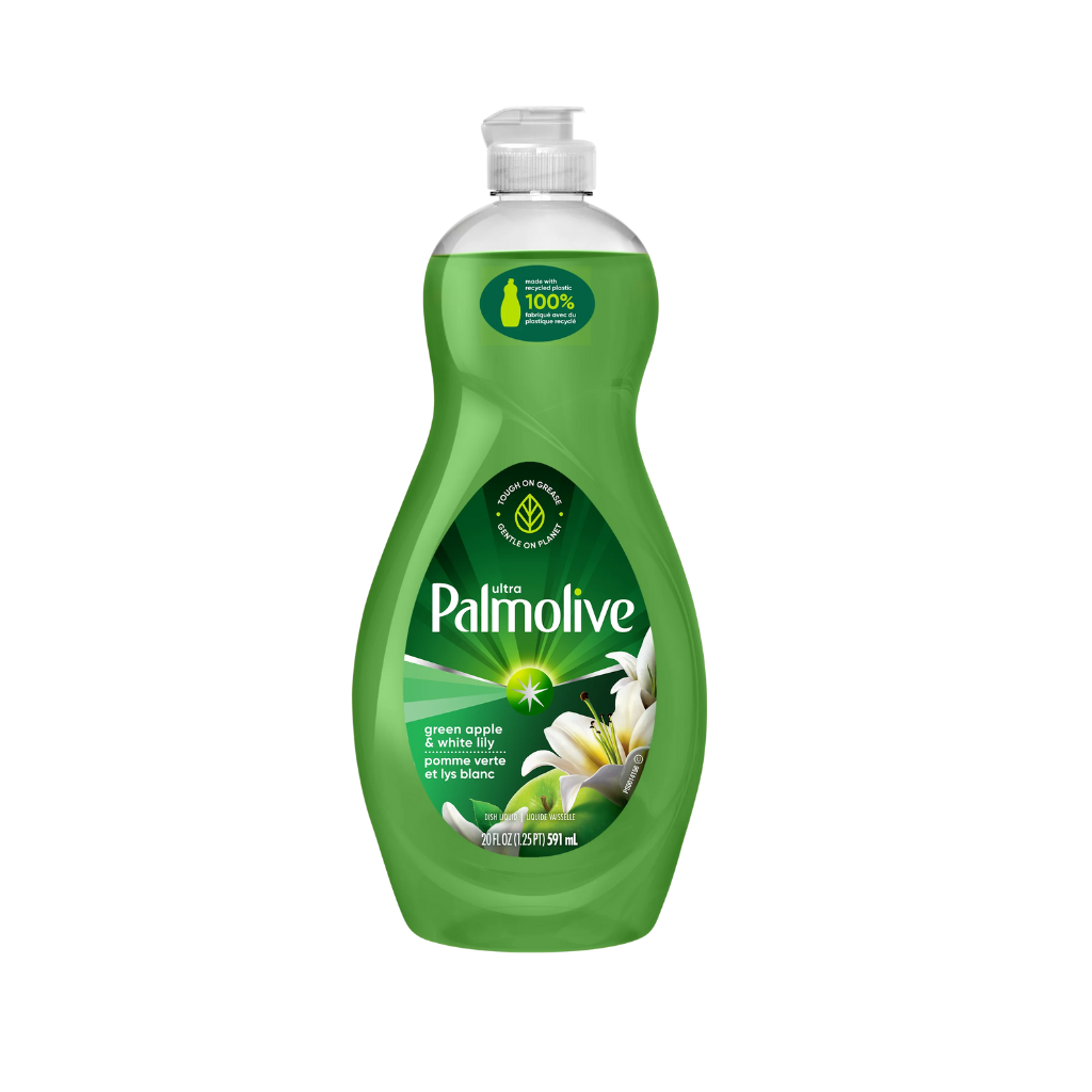 Palmolive Ultra Dishwasher Detergent Liquid Apple & White Lily 20FL OZ