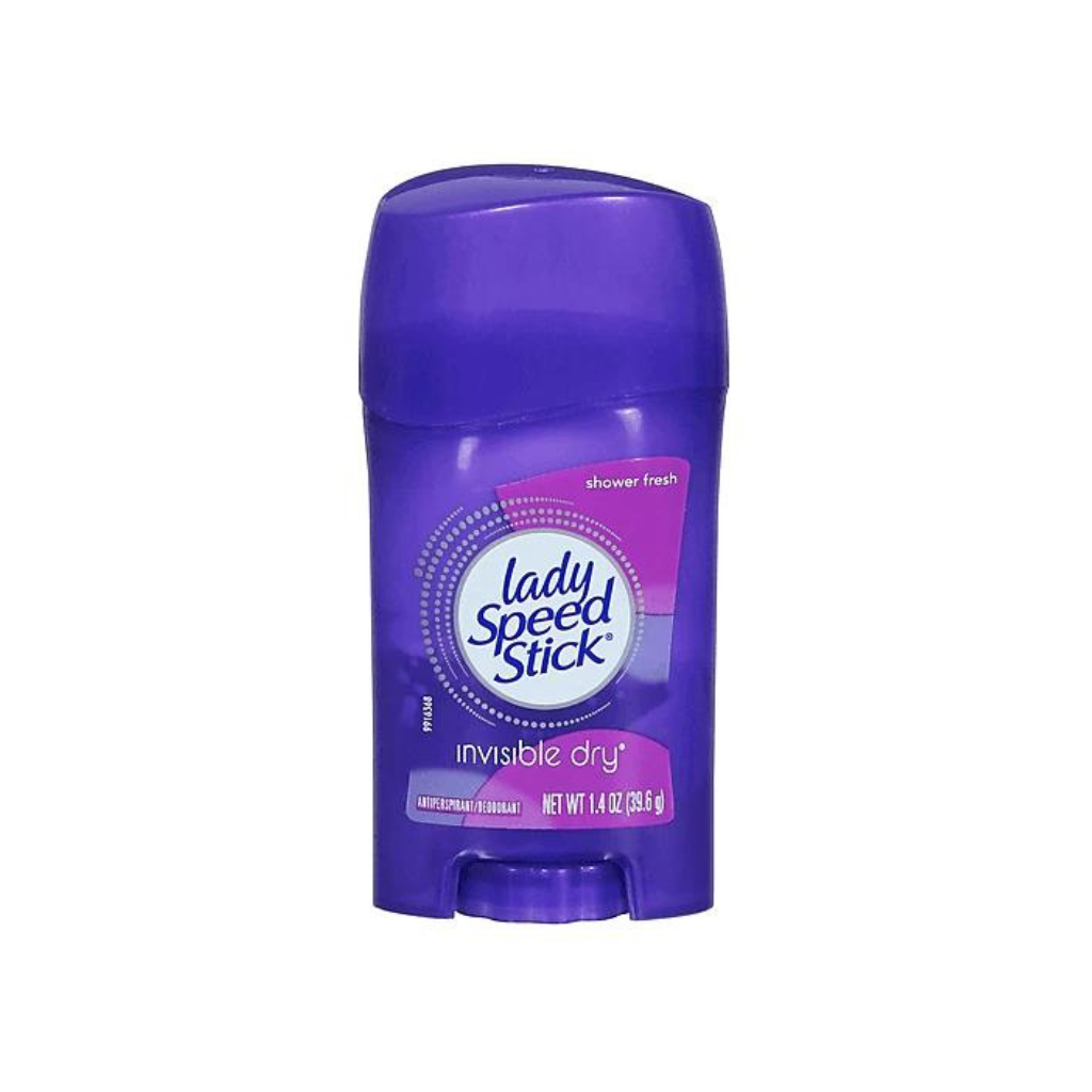 Lady Speed Stick Antiperspirant/Deodorant, Invisible Dry, Shower Fresh 1.4 oz