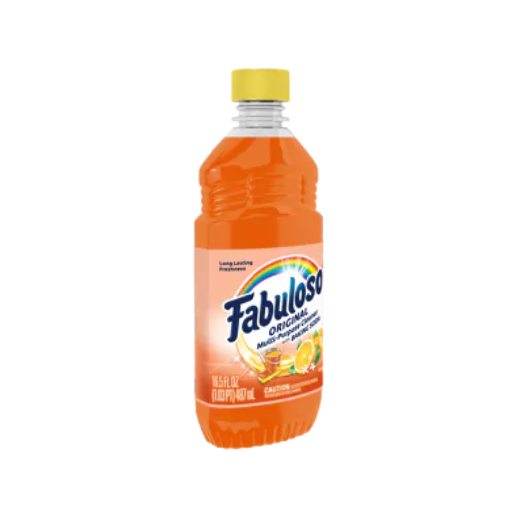 Fabuloso Original, Orange with Baking Soda Scent, 16.9 fl oz