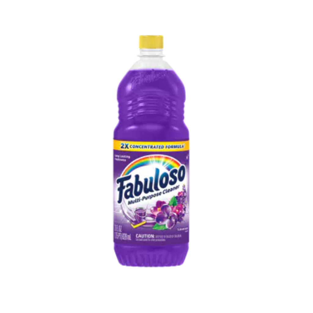 Fabuloso® Multi-Purpose Cleaner, 2X Concentrated Formula, Lavender Scent, 28fl oz