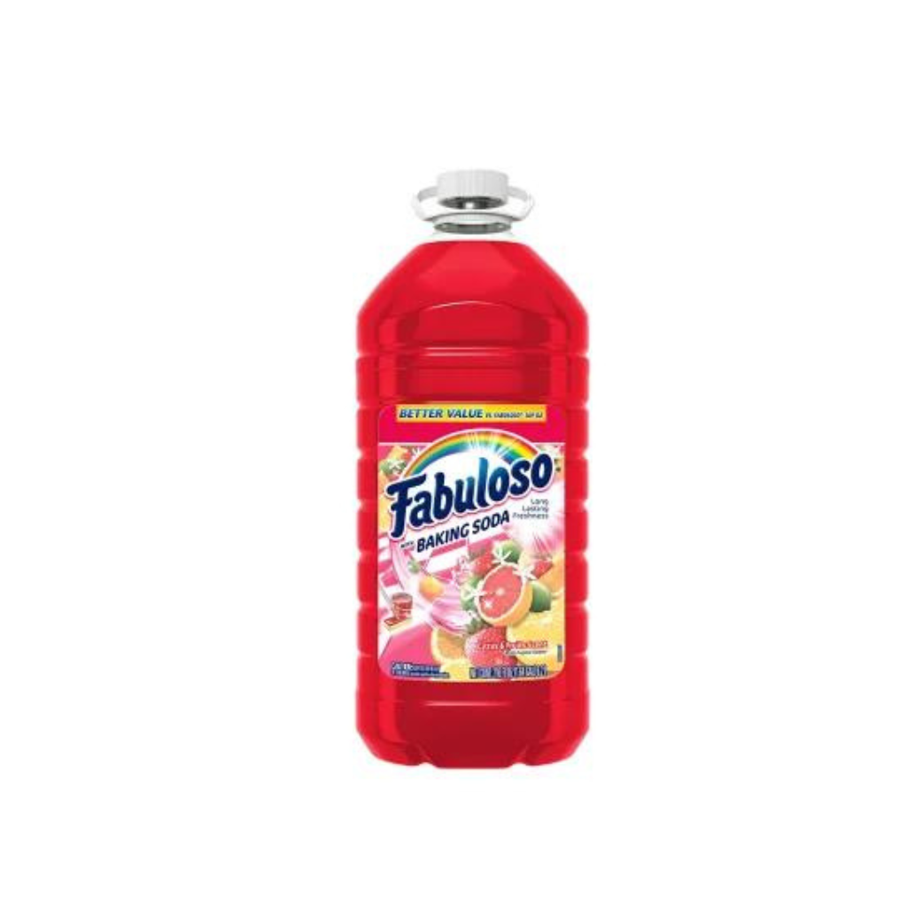 Fabuloso® Multi-Purpose Cleaner, 2X Concentrated Formula, Citrus and Fruits with Baking Soda Scent 210fl oz