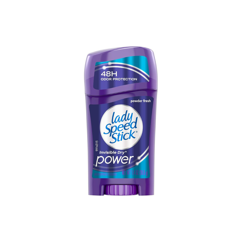 Lady Speed Stick Invisible Dry POWER Powder Fresh 24H Antiperspirant Deodorant 1.4 OZ