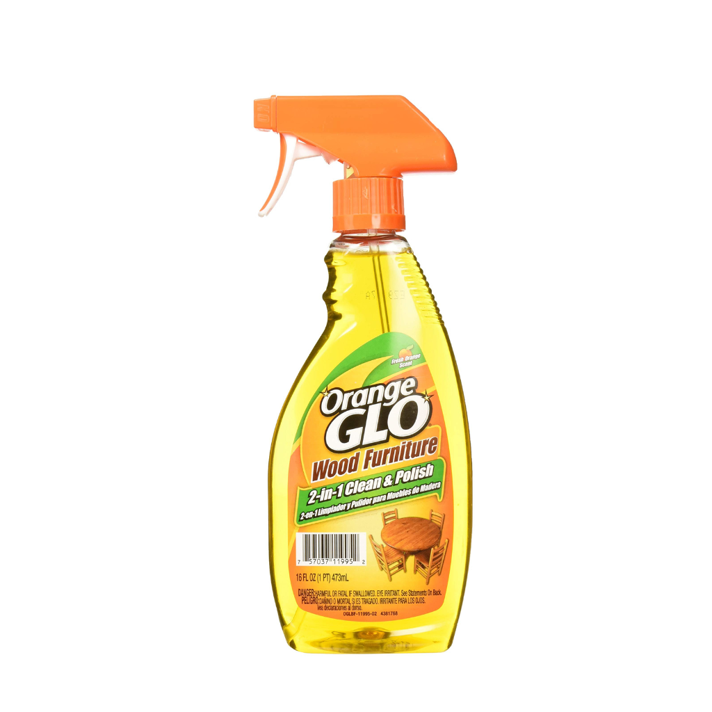 Orange Glo® Wood Furniture 2-in-1 Clean & Polish Spray Pack 6