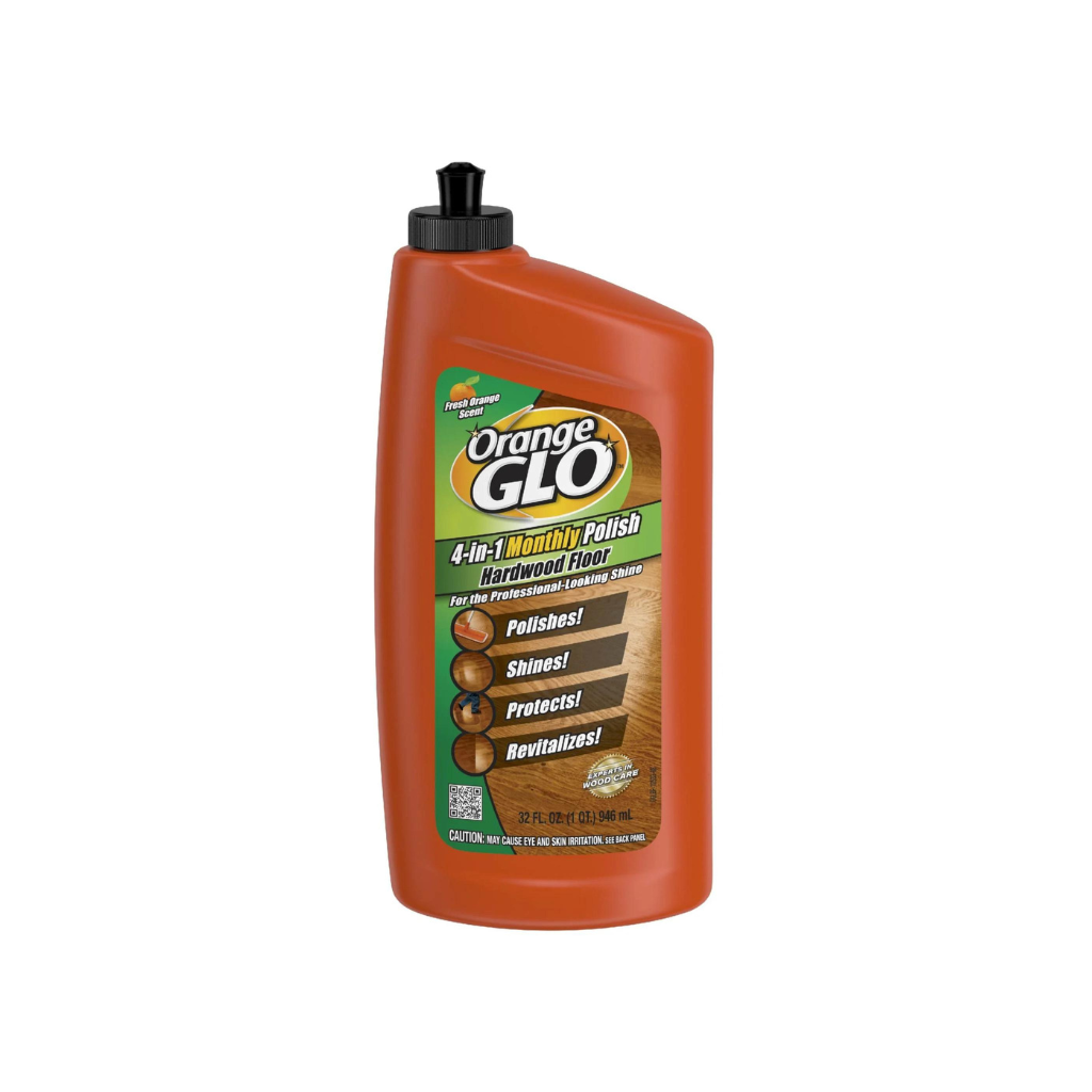 Orange Glo Hardwood Floor 4-in-1 Monthly Polish Pack 6