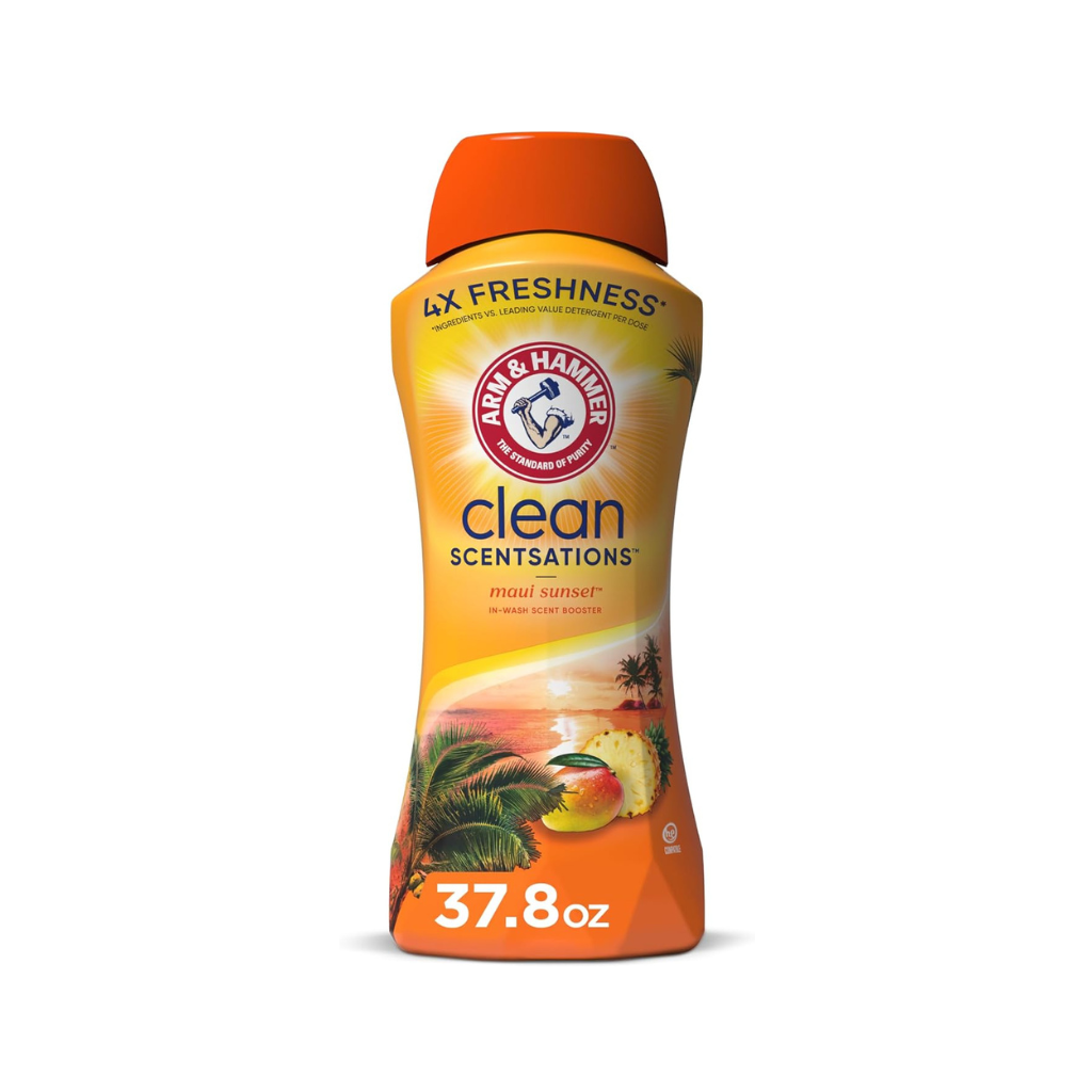 Arm & Hammer In-Wash Freshness Booster Maui Sunset 37.8 OZ Pack 4