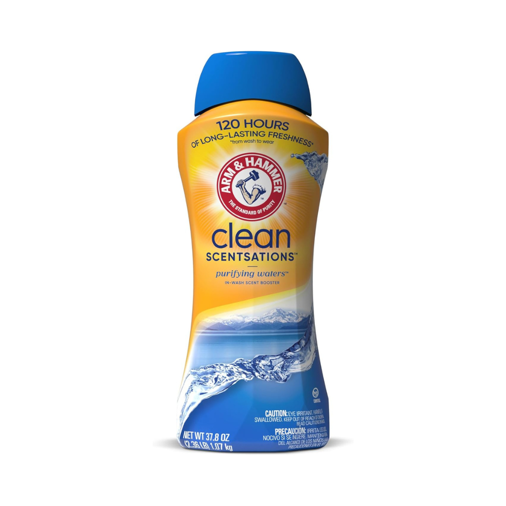 Arm & Hammer In-Wash Freshness Booster Purifying Waters 37.8oz Pack 4