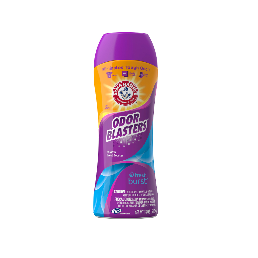 Arm & Hammer In-Wash Freshness Booster Odor Blaster Fresh Botanical 18OZ  Pack 6