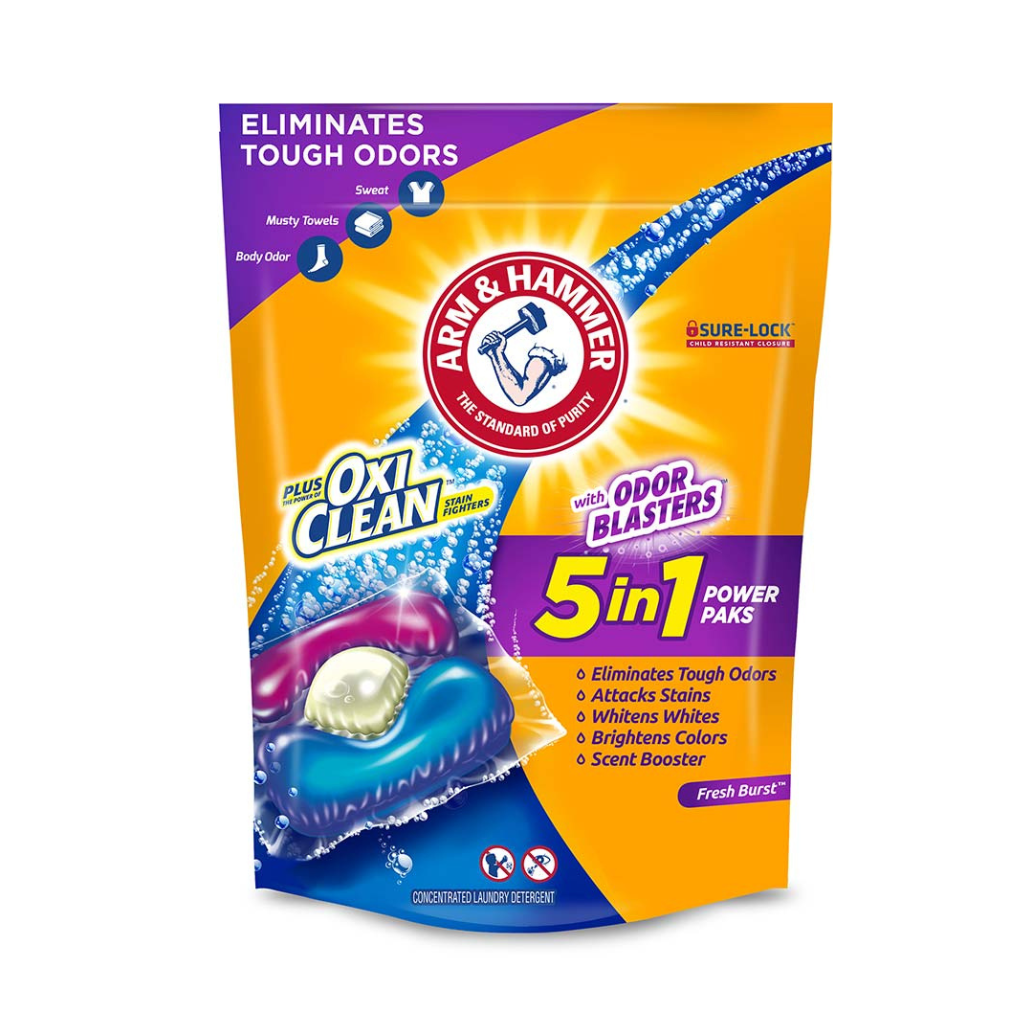 Arm & Hammer Odor Blasters  5 in 1 14ct  Pack 4