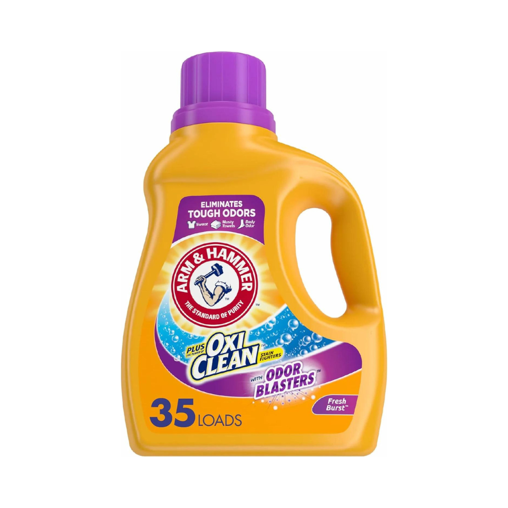 Arm & Hammer Liquid Laundry 45.5oz Plus Oxi Clean Odor Blasters Fresh Botanical / 35 loads Pack 8