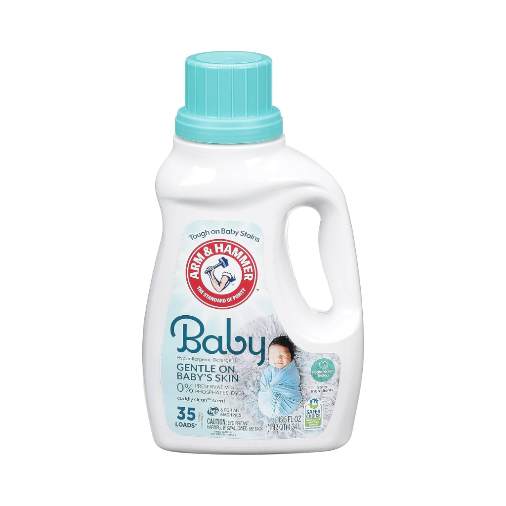 Arm & Hammer Liquid Laundry  45.5oz Baby / 35 Loads Pack 8