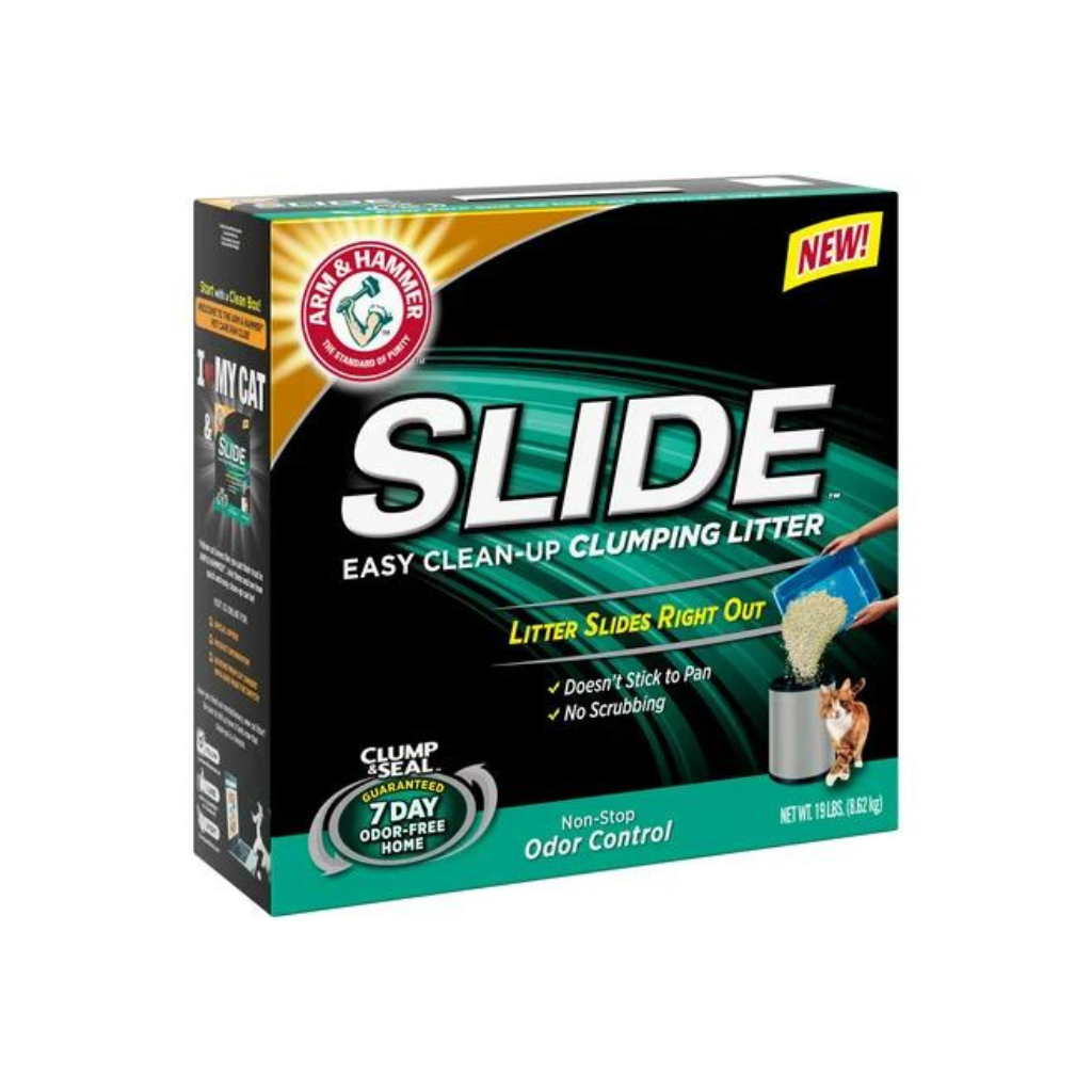 Arm & Hammer Clump & Seal™ Slide Non-Stop Odor Control 19lb  Pack 2