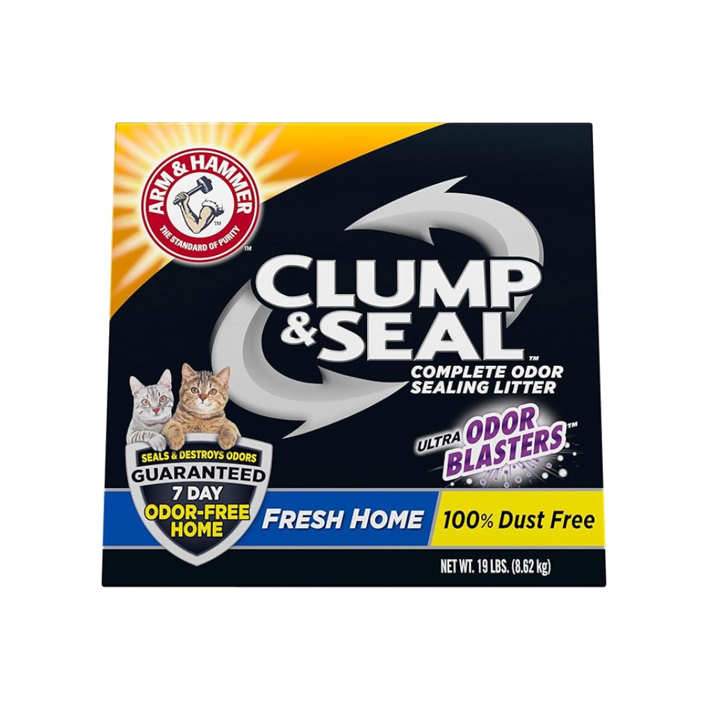 Arm & Hammer Clump & Seal™ with Odor Blasters  Fresh Home 19lb Pack 2