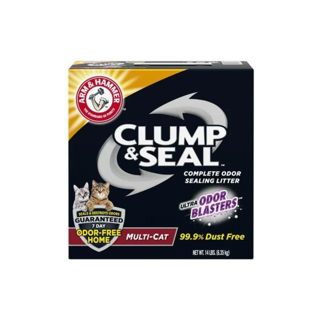 Arm & Hammer Clump & Seal™ with Odor Blasters Multi-Cat 14lb Pack 3