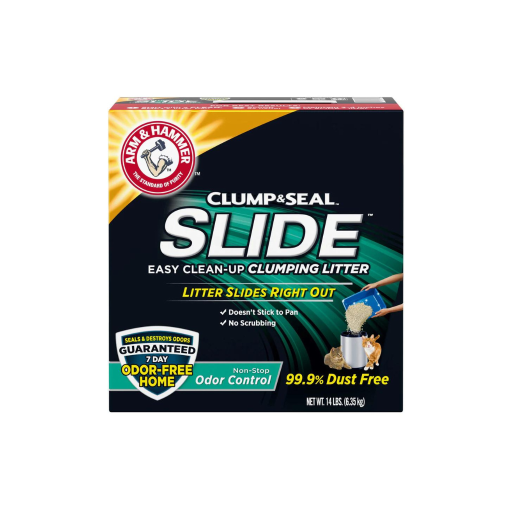 Arm & Hammer Clump & Seal™ Slide Non-Stop Odor Control 14lb  Pack 3