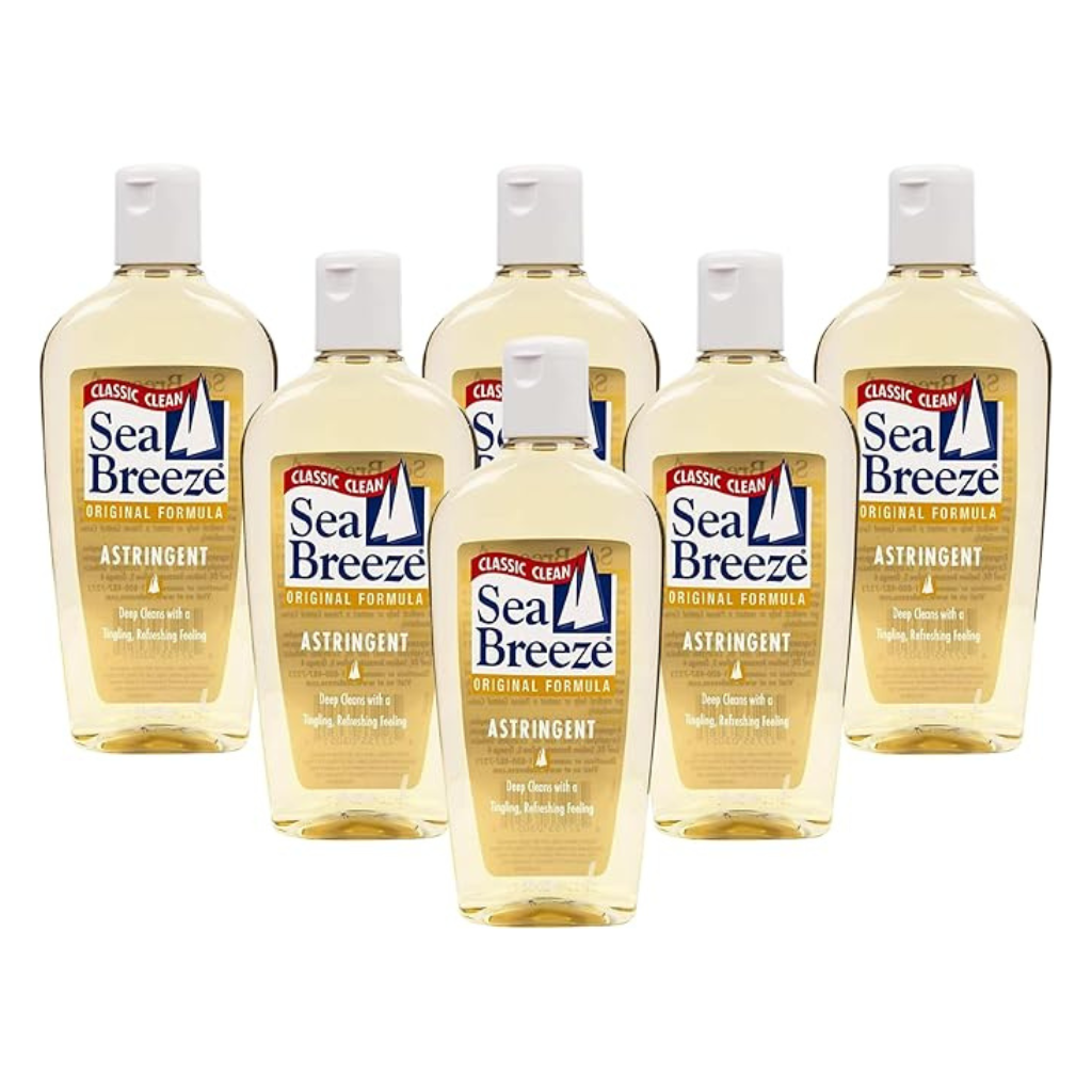 Sea Breeze Astringent Original Formula, Classic Clean 10 oz Pack of 6