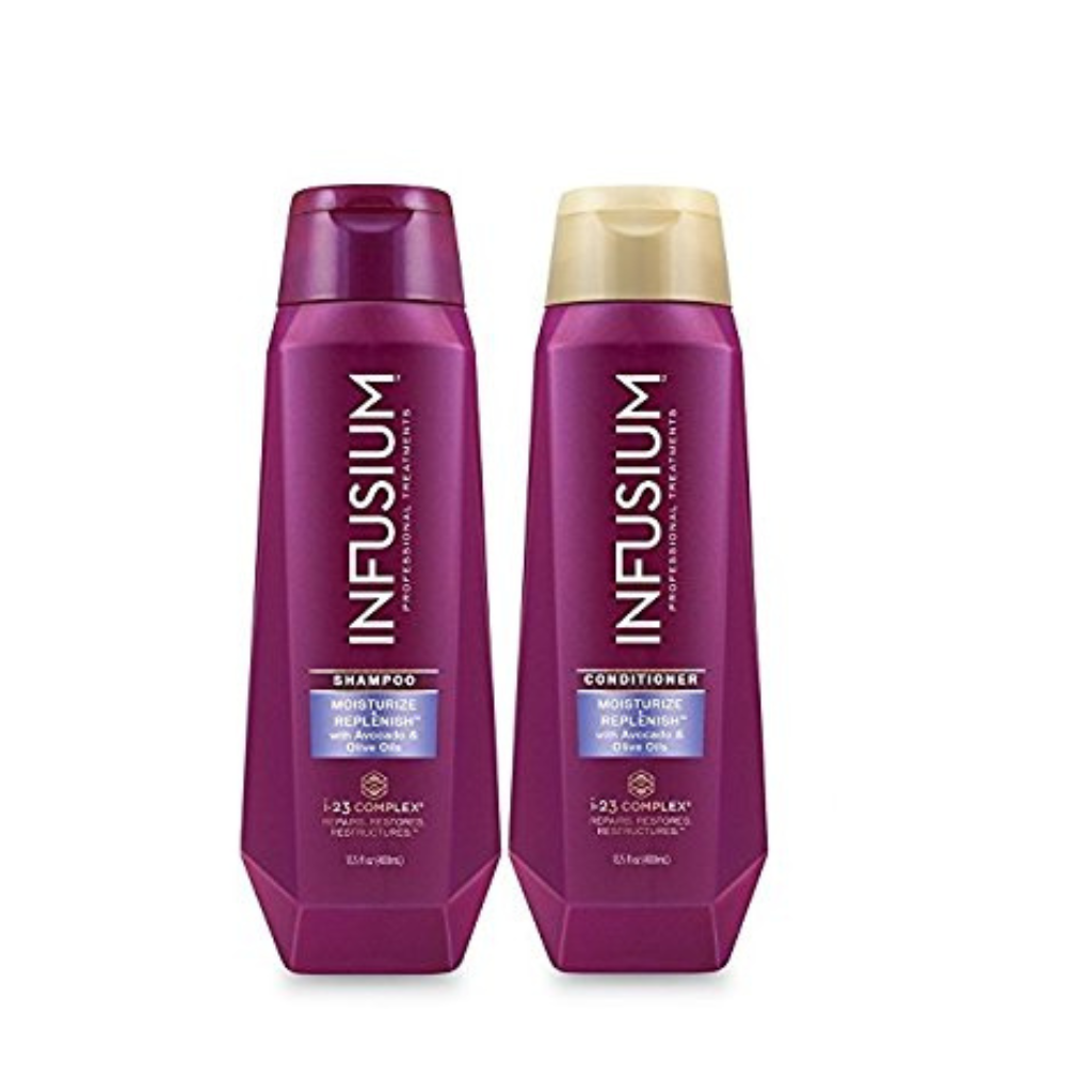 Infusium Moisturize & Replenish Shampoo and Conditioner 13.5oz Pack of 6