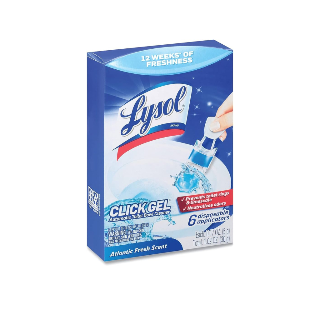 LYSOL® Automatic Toilet Bowl Cleaner - Click Gel Ocean Fresh 4/6 ct.