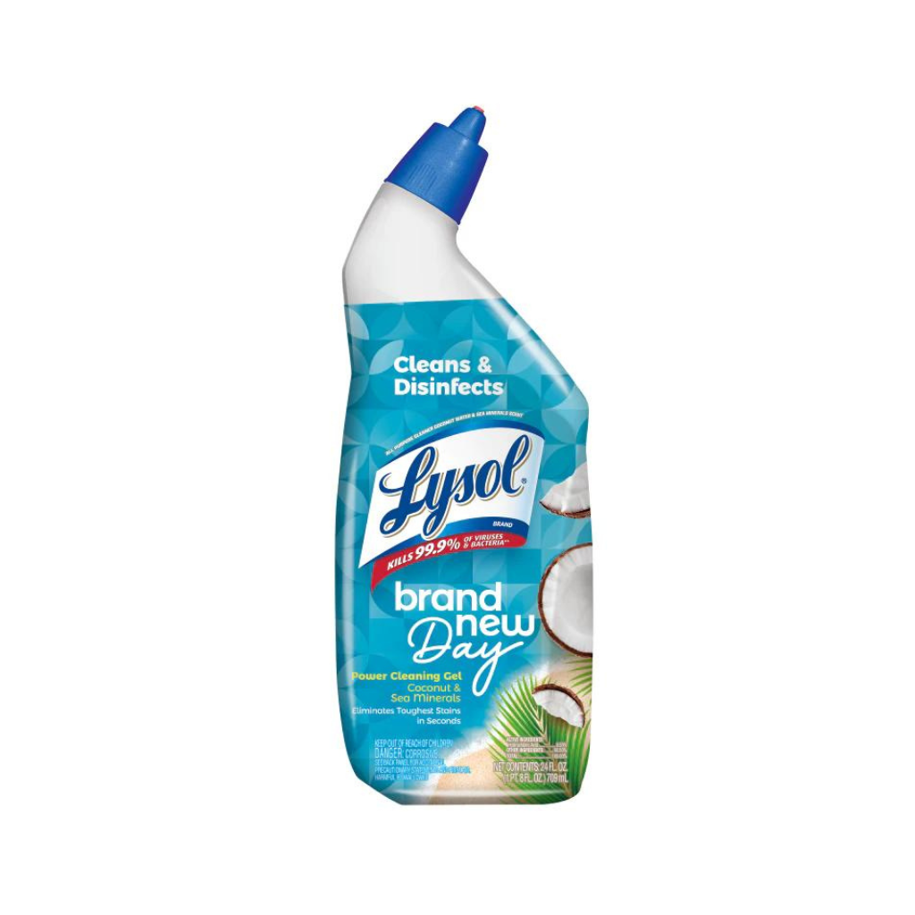 LYSOL® Toilet Bowl Cleaner - Brand New Day™ Coconut Water & Sea Minerals 9/24 oz.