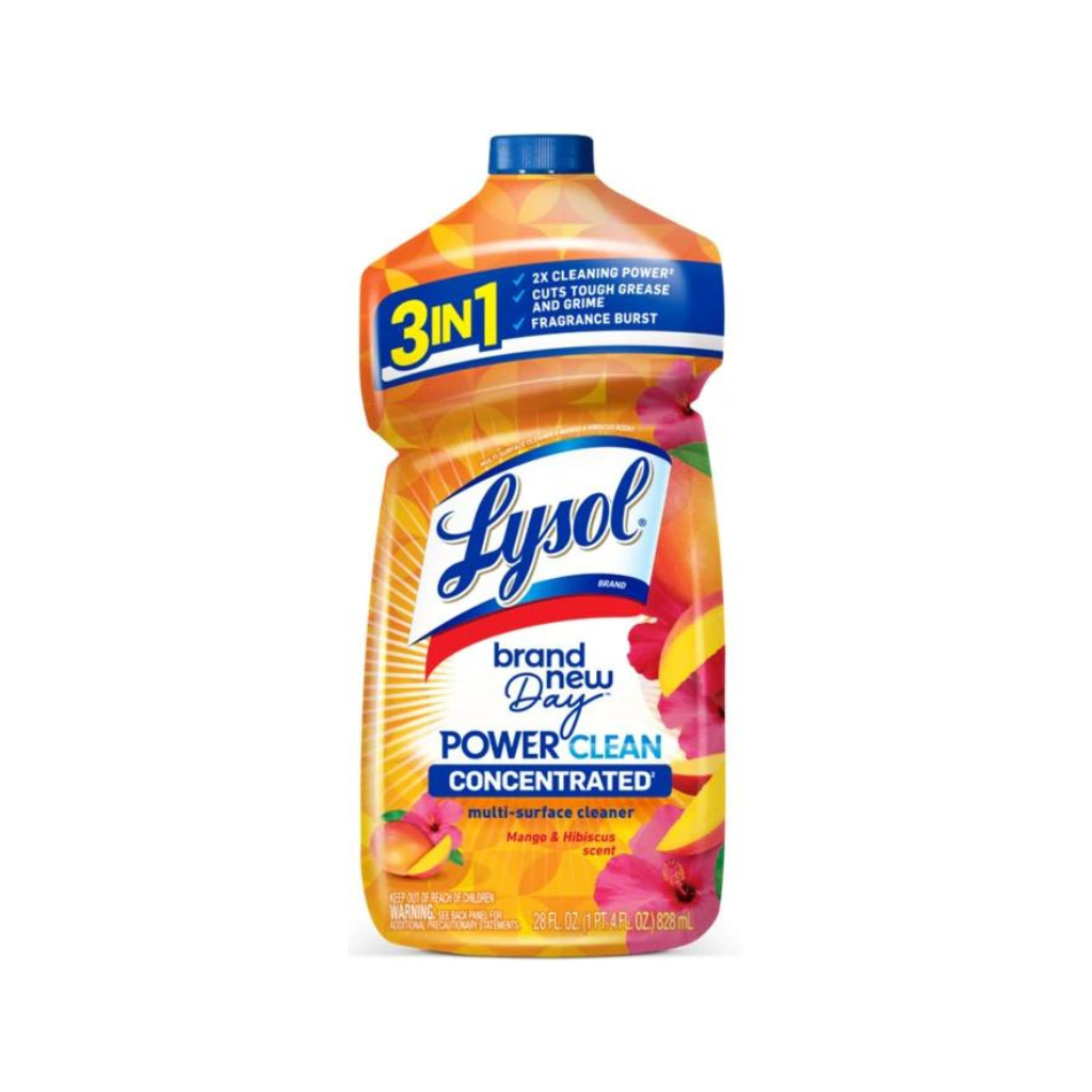 LYSOL® Multi-Surface Cleaner - Pourable Brand New Day™ Mango & Hibiscus 9/48 oz.