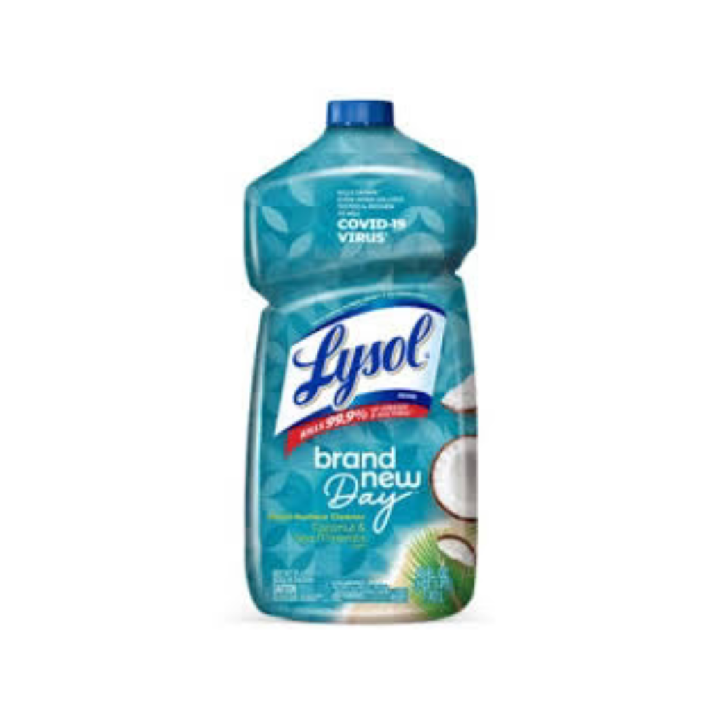 LYSOL® Multi-Surface Cleaner - Pourable Brand New Day Coconut & Sea Minerals 9/48 oz.