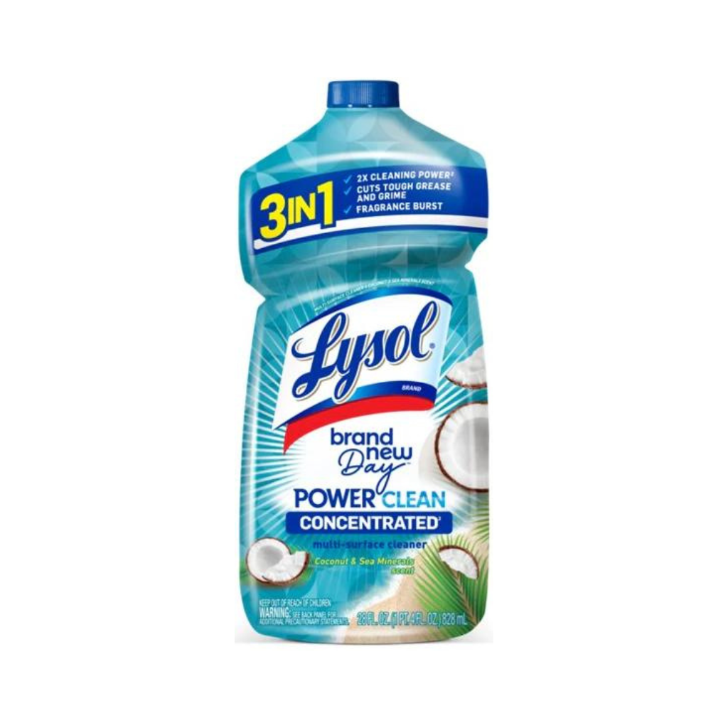 LYSOL® Multi-Surface Cleaner - Pourable Brand New Day™ Coconut & Sea Minerals 9/28 oz.