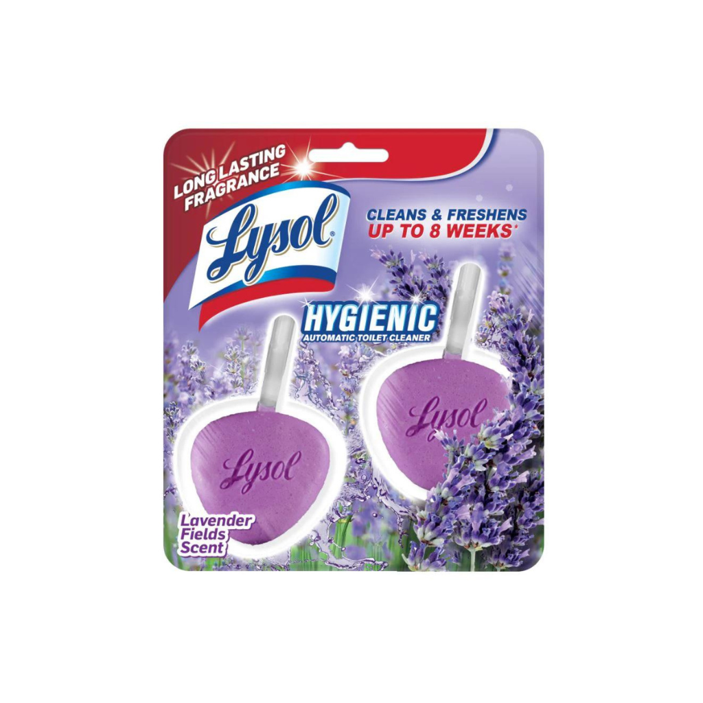 LYSOL® Automatic Toilet Bowl Cleaner - Hygienic Lavender Fields 4/2 ct.