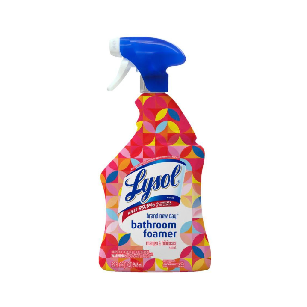 LYSOL® Bathroom Cleaner - Brand New Day™ Trigger Mango & Hibiscus 12/32 oz.