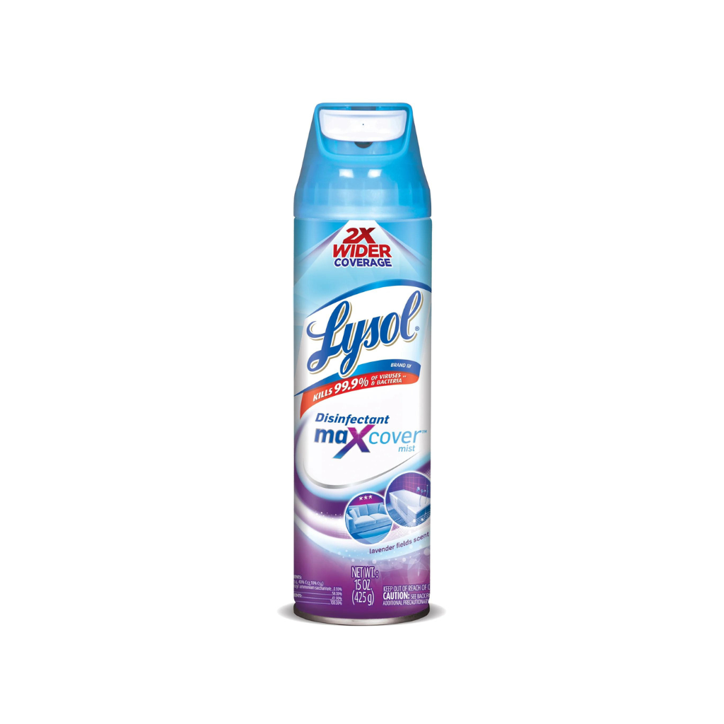 LYSOL® Max Cover™ Disinfectant Mist - Lavender Field 12/15 oz.