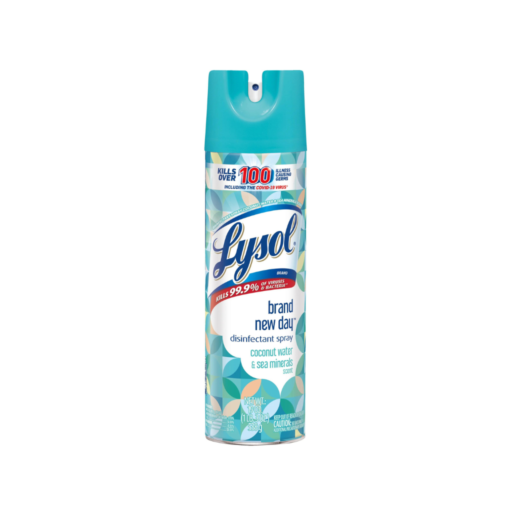 LYSOL® Disinfectant Spray - Brand New Day™ Coconut Water & Sea Minerals 12/19 oz.