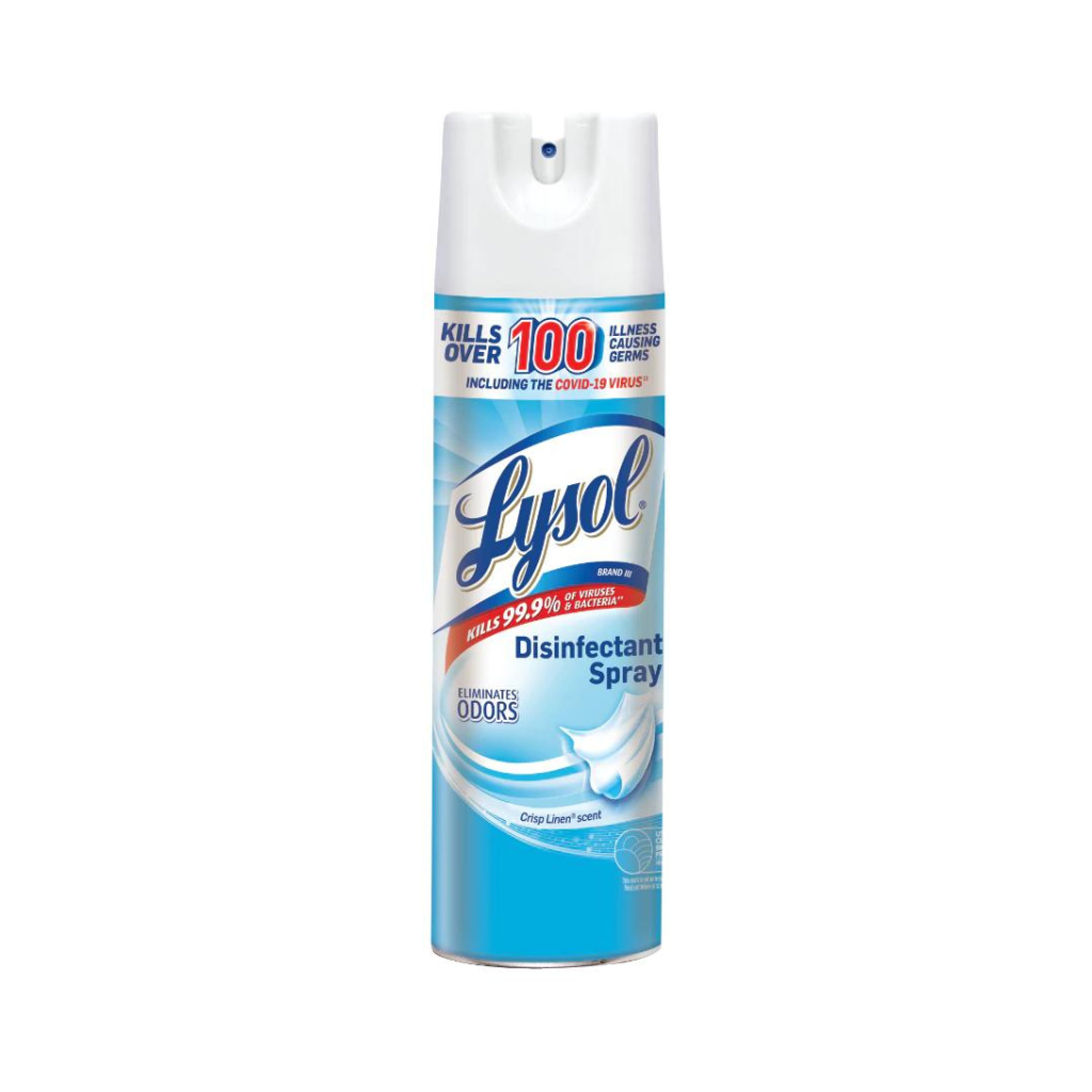 LYSOL® Disinfectant Spray - Crisp Linen® 6/(2x12.5) oz. (Banded Pack)