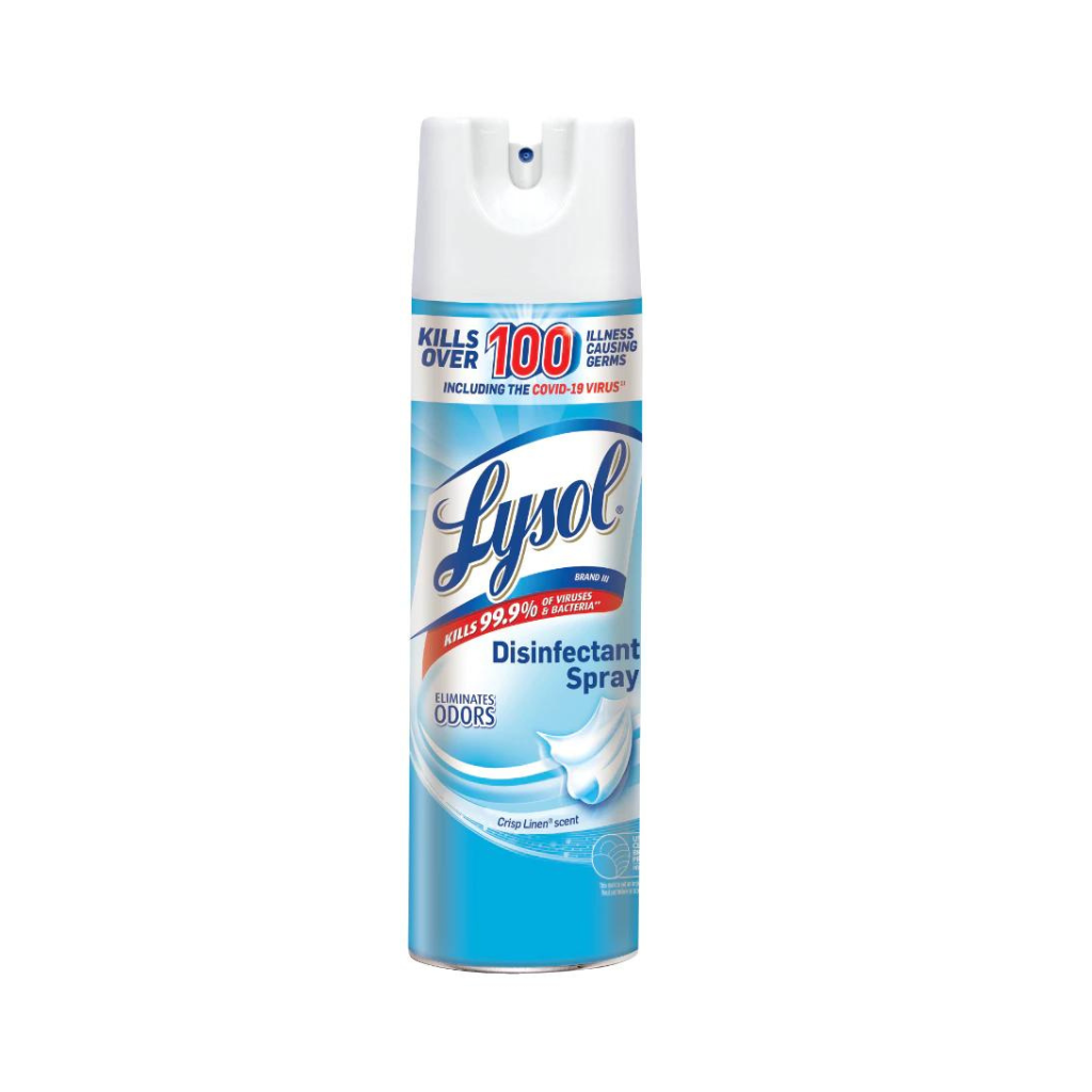 LYSOL® Disinfectant Spray - Crisp Linen® 12/12.5 oz.