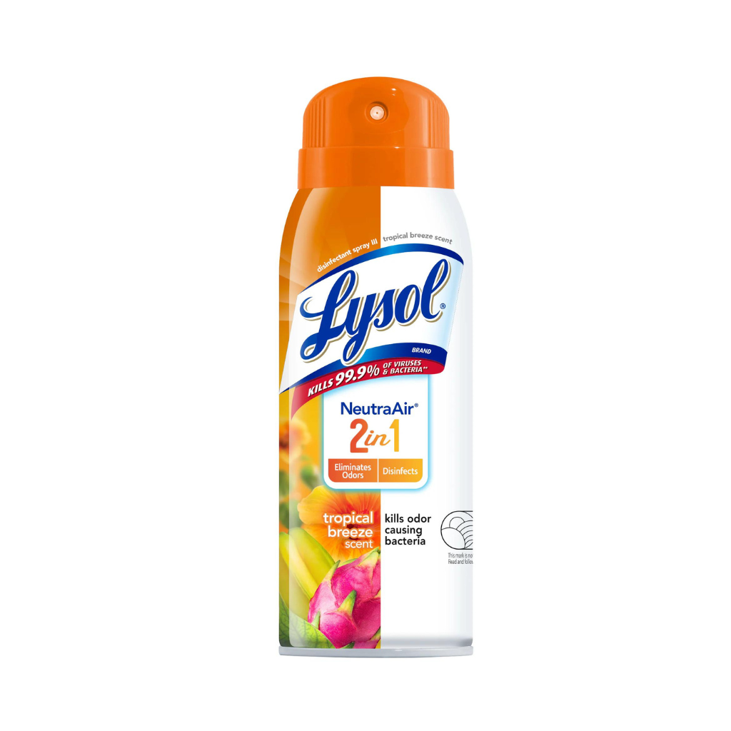 LYSOL® Disinfectant Spray - NeutraAir™ 2in1 Tropical Breeze Scent 6/10 oz.