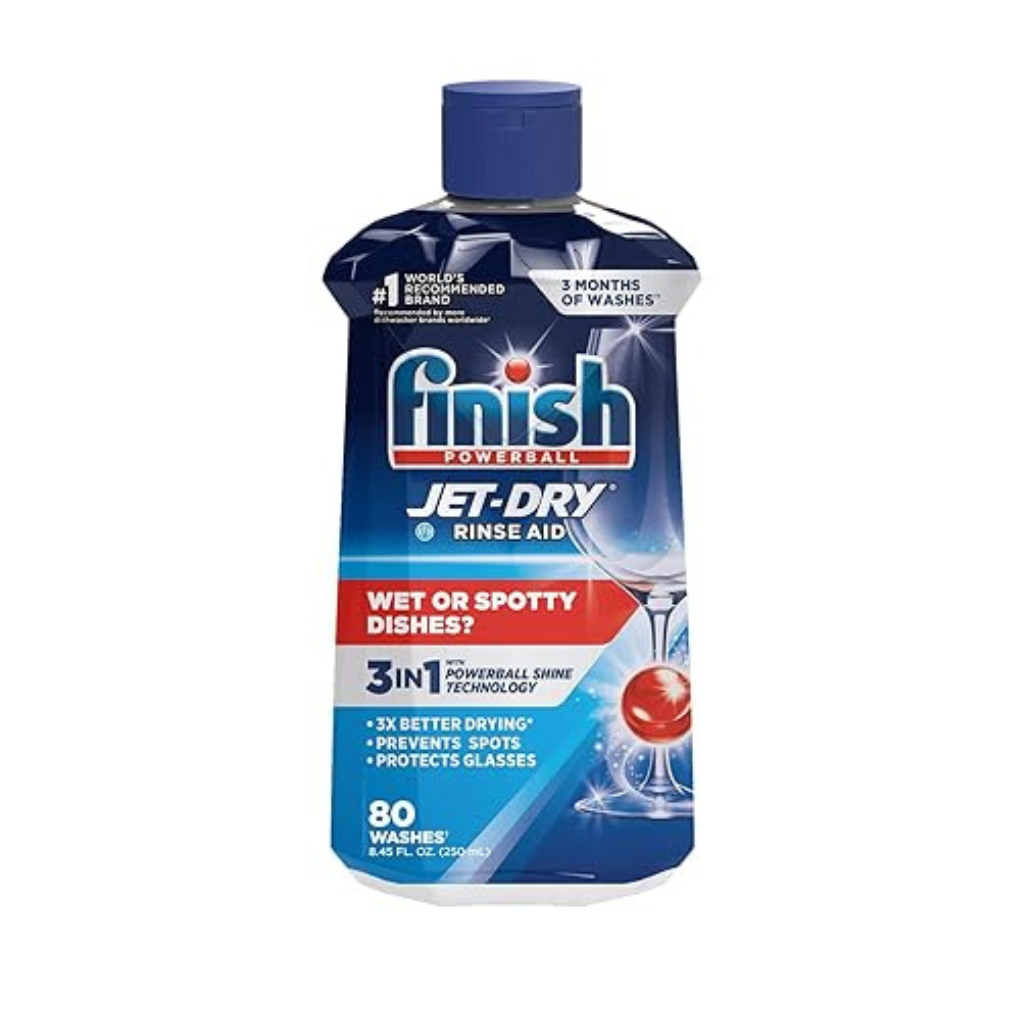 FINISH® JET-DRY® Rinse Agent - Liquid Hardwater Protection 8/8.45 oz.