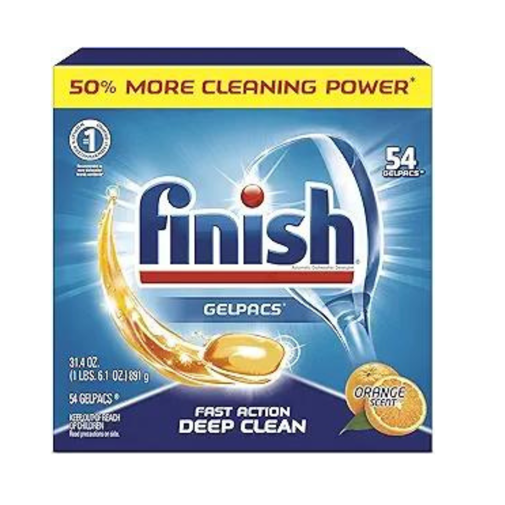 FINISH® GELPACS® - Orange 4/54 ct.