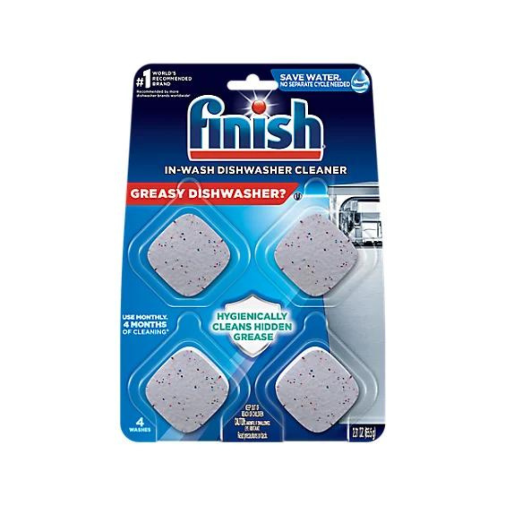 FINISH® Dishwasher Cleaner - In-Wash  8/4 ct.