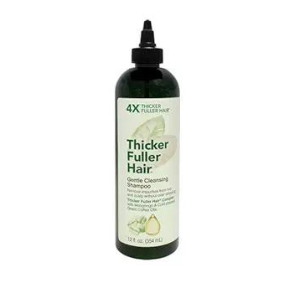 Thicker Fuller Hair Gentle Cleansing Shampoo 12OZ Pack of 4