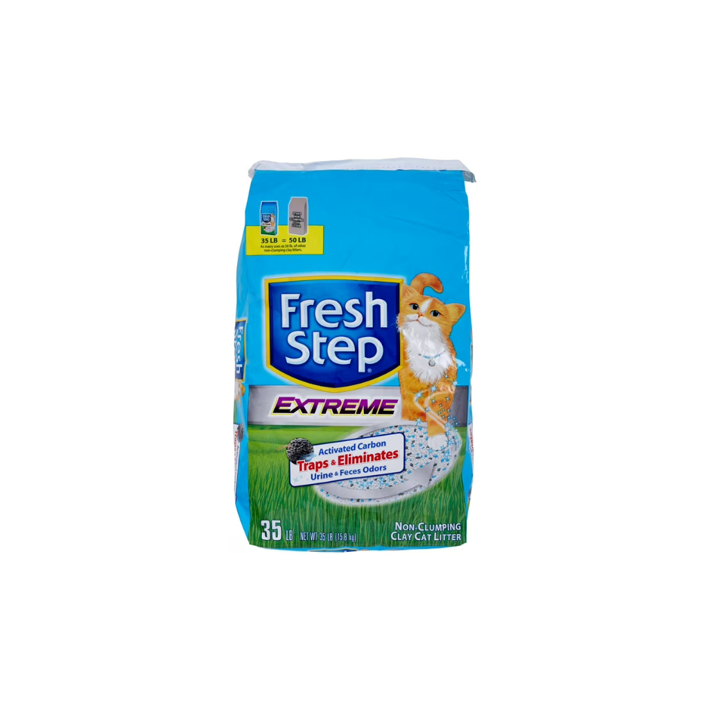 Fresh Step Extreme Non Clumping Clay Cat Litter  1/35lb