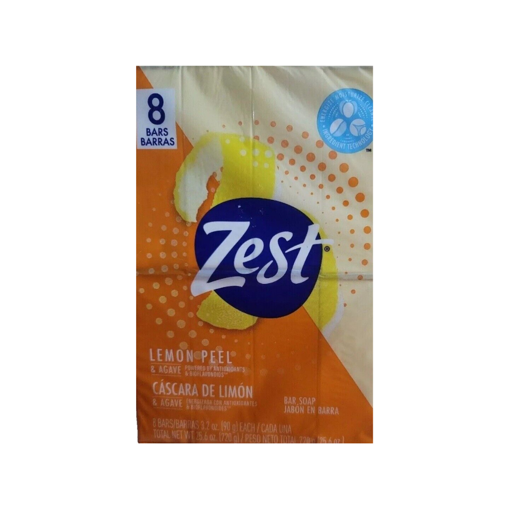 Zest Pers 8 - Bar Lemon Peel 3.2 OZ Pack of 6