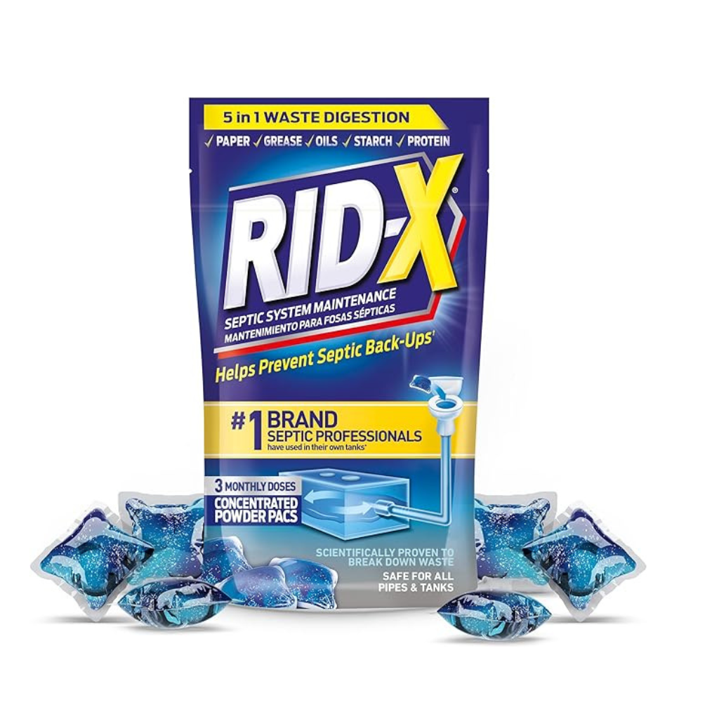 RID-X® Professional SEPTI-PACS Dual Action - 3 Dose 7/3.2 oz.