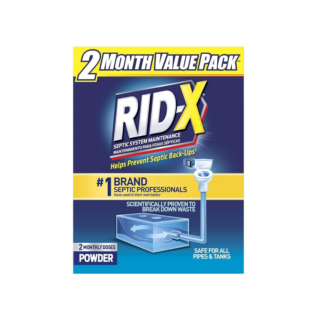 RID-X® Septic System Treatment - 2-Dose Powder 6/19.6 oz.