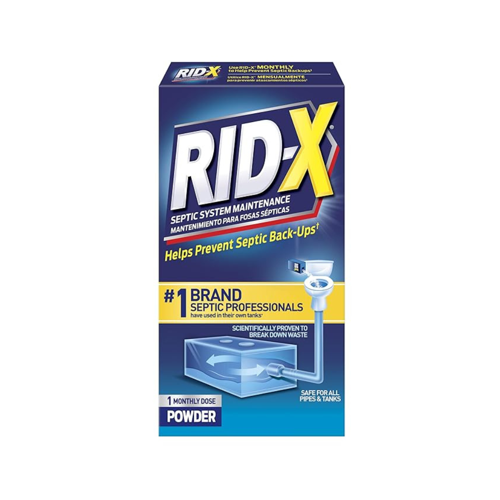 RID-X® Septic System Treatment - 1-Dose Powder 12/9.8 oz.