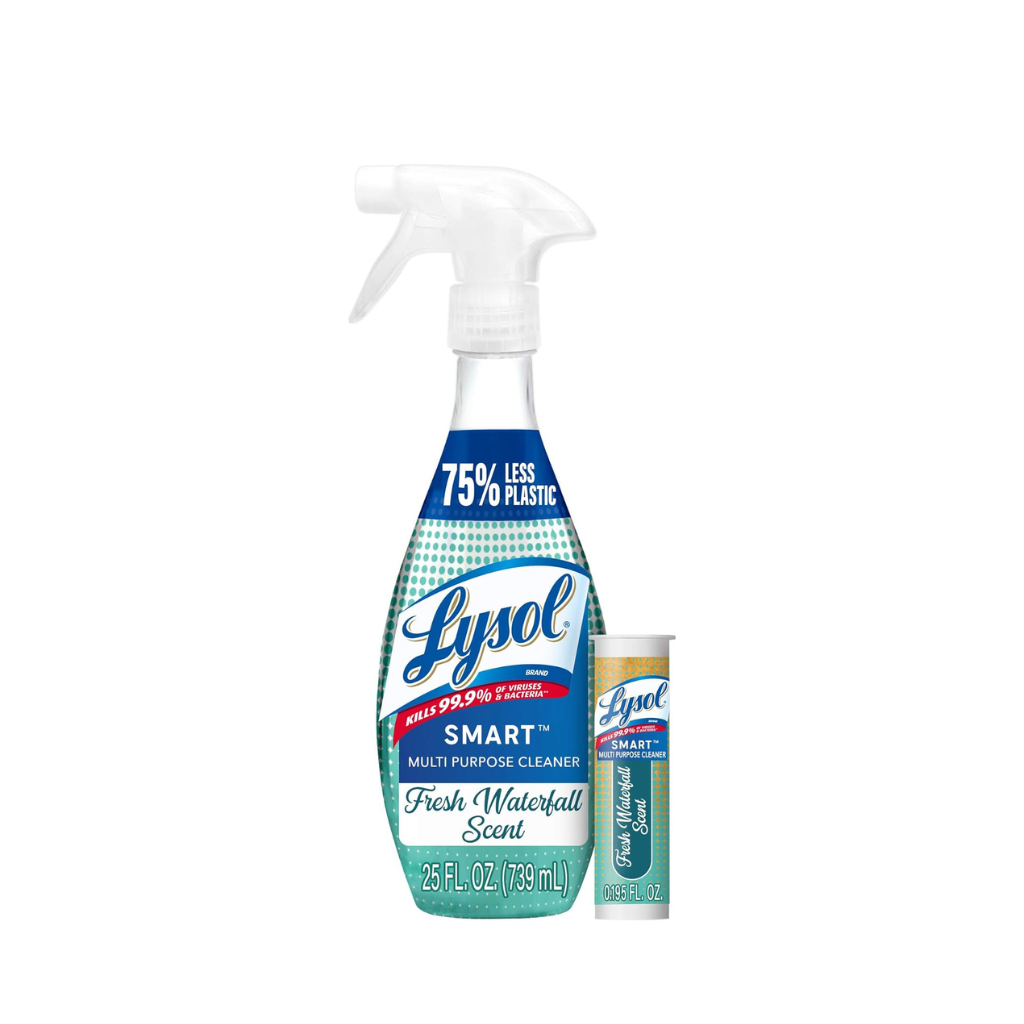 LYSOL® SMART Multi-Purpose Cleaner - 1+1 Fresh Waterfall Retail Starter Kit - 6/1 ct.