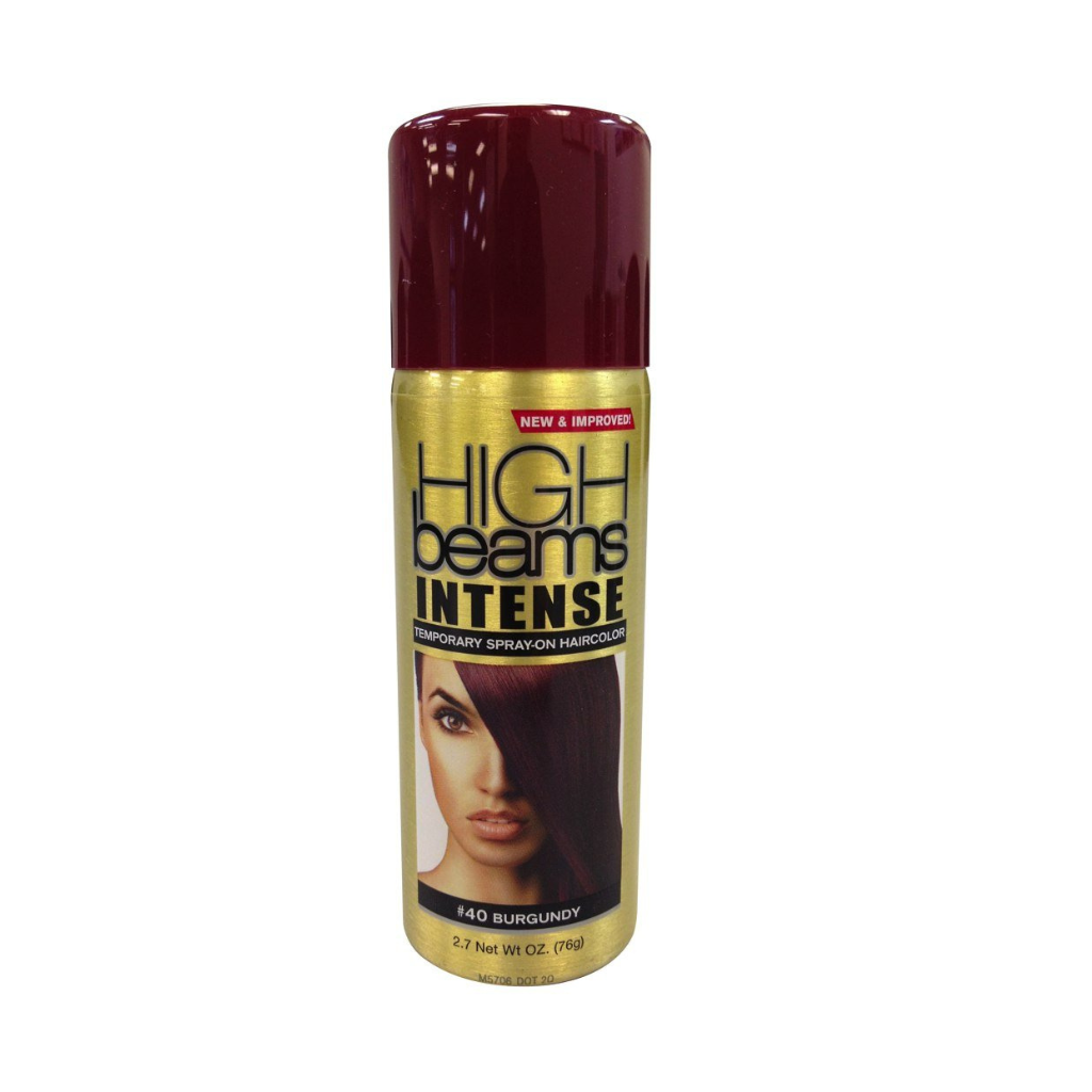 High Beams Intense Spray On Hair Color Burgundy 2.7OZ Pack of 6