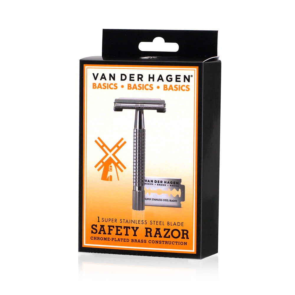 Basics Chrome Safety Razor