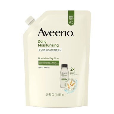 Aveeno Daily Moisturizing Oat Body Wash for Dry Skin Pack 3 Size 36oz