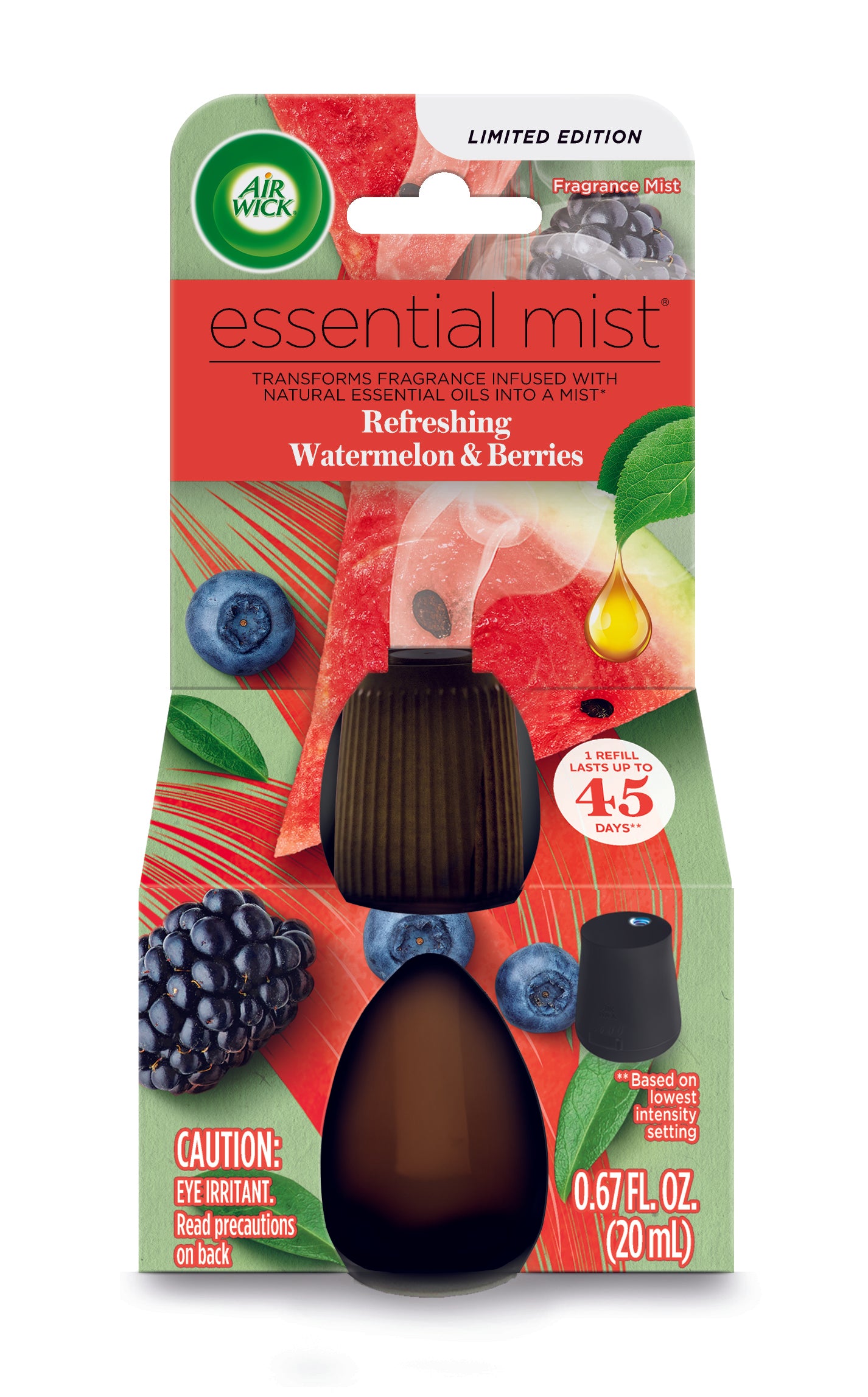 AIR WICK® Essential Mist – Triple Refill Multi-fragrance Pack Spring 6/(3x.67) oz.