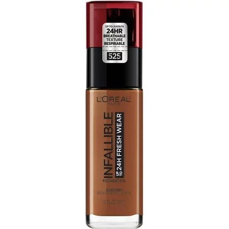 L'OREAL COSMETICS Infallib 24Hr Fresh Wear Foundation : DEEP GOLDEN Pack 72