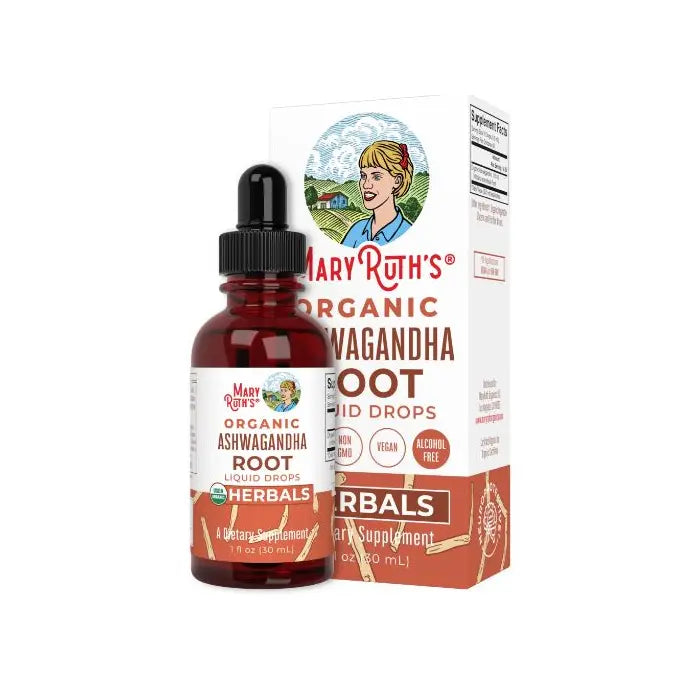 Mary Ruth Ashwagandha Drops, Org, 1 oz Pack 144 Size 24 mo