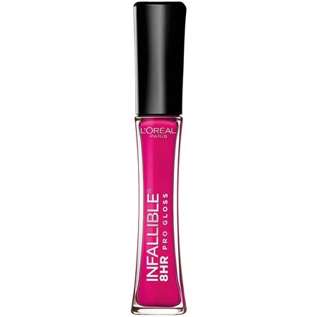 L'OREAL COSMETICS INFALLIBLE NEVER FAIL LIP GLOSS : PINK TOPAZ Pack 72