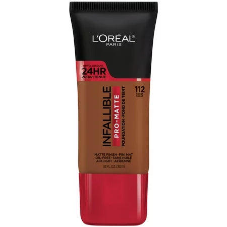 L'OREAL COSMETICS Infallible Pro-Matte Fdtn : COCOA Pack 72